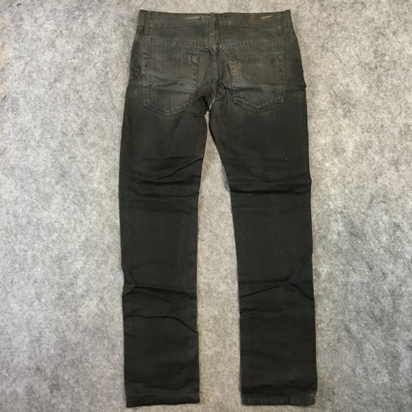 Urban Outfitters BDG Jeans 30x30 Mens Skinny Distressed Faded Black Made USA - Picture 13 of 14